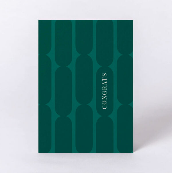 Postkarte »Congrats«