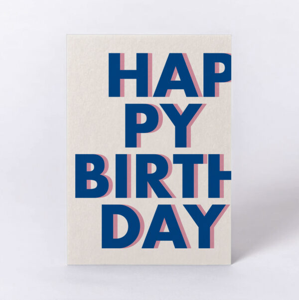 Postkarte »Happy Birthday«