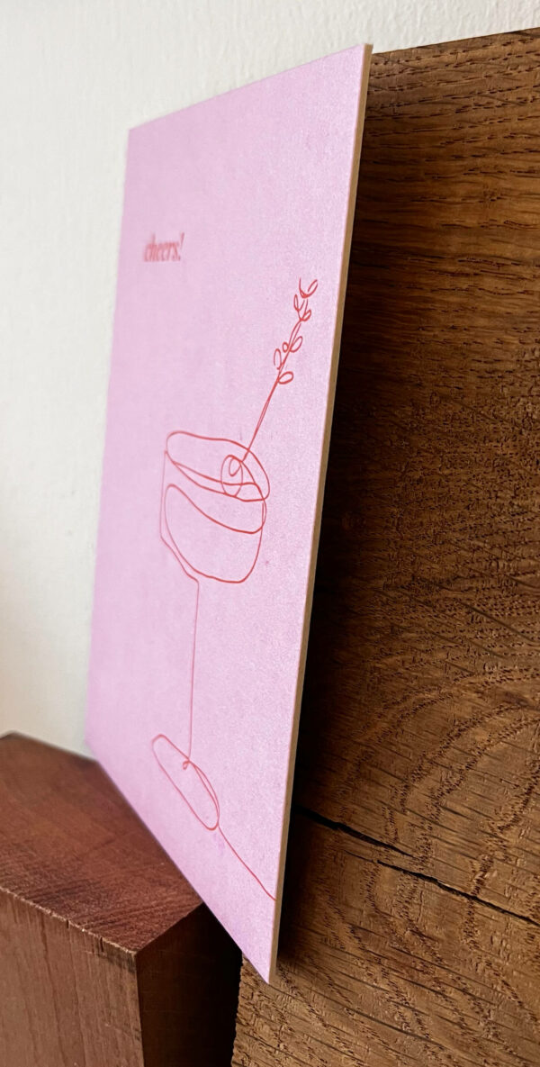Postkarte »Cheers« – Bild 2
