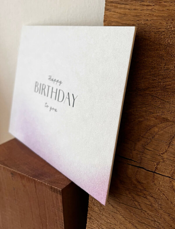 Postkarte »Happy Birthday to you« – Bild 2