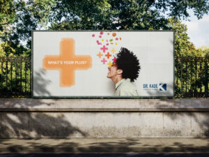 Dr. Kade Plakat Mitarbeiterkampagne