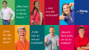 Employer Branding Kampagnenmotive für Süwag